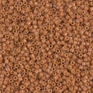 DB 2107, Duracoat Opaque-Dyed Cedar- Miyuki Delica Beads - Size 11 - 5 grams - Japanese Cylinder Seed Beads - Retail & Wholesale