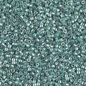 DB 414, Galvanized Blue/Green Dyed,  Miyuki Delica Beads, Size 11, 5 grams - Seed Bead - Retail & Wholesale