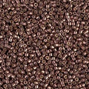 DB 1843, Duracoat-Galvanized-Dark Mauve - Miyuki Delica Beads - Size 11 - 5 grams - Japanese Cylinder Seed Beads - Retail & Wholesale -