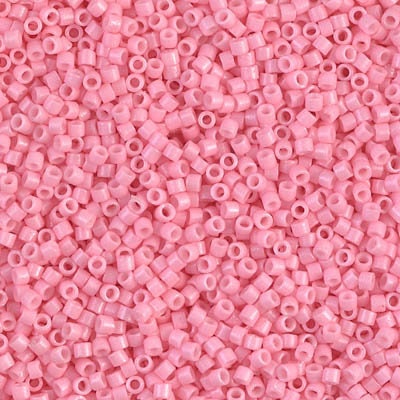 DB 2116, Duracoat-Opaque-Dyed Light Carnation - Miyuki Delica Beads - Size 11 - 5 grams - Japanese Cylinder Seed Beads - Retail & Wholesale