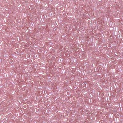 DB 1673, Crystal/Cotton Candy-ICL-Transparent-Luster -Dyed - Miyuki Delica Beads - Size 11 - 5 grams -  - Wholesale & Retail