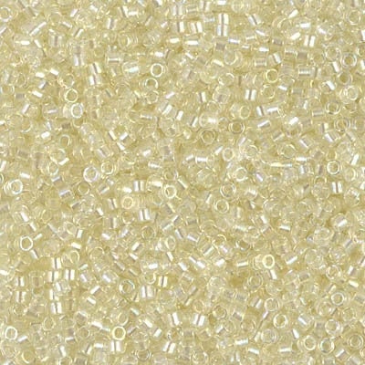 DB 1676, Crystal/Light Lemonade -ICL-Transparent-Luster -Dyed - Miyuki Delica Beads - Size 11 - 5 grams -  - Wholesale & Retail