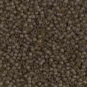 DB 384 Smoky Dark Taupe T/MA/L - Miyuki Delica Beads - Size 11 - 5 grams - Japanese Cylinder Seed Beads - Retail & Wholesale