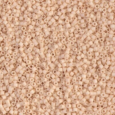 DB 353, Opaque Matte Flesh  - Miyuki Delica Beads, Size 11, 5 grams - Miyuki Delica & Seed Beads - Wholesale and Retail