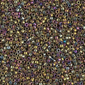 DB 29, Metallic Purple Gold Iris - Miyuki Delica Beads, Size 11, 5 grams - Miyuki Delica & Seed Beads - Wholesale and Retail