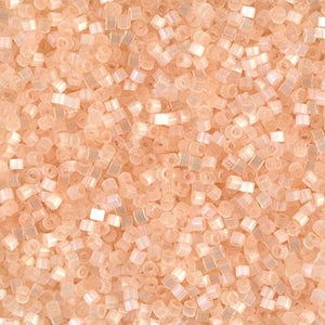 DB 821- Light Peach Silk Satin - Miyuki Delica Beads - Size 11 - 5 grams - Japanese Cylinder Seed Beads - Retail & Wholesale