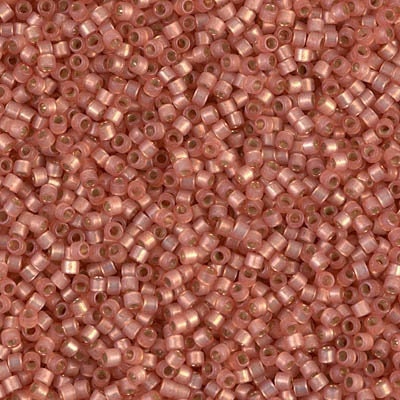 DB 622, Dark Preach Alabaster-Opal SL-Trans.- Dyed- Miyuki Delica Beads - Size 11 - 5 grams  - Retail & Wholesale