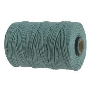 10 yards, Turquoise Irish Waxed Linen Cord, 4 ply