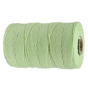 10 Yards - Irish Waxed Linen - Mint Green - 4 Ply